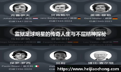 监狱足球明星的传奇人生与不屈精神探秘