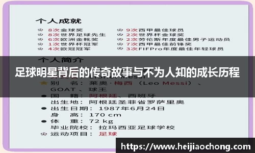 足球明星背后的传奇故事与不为人知的成长历程